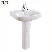 Basin Ceramic Sanitary Wares Made In China Washbasin With Pedestal